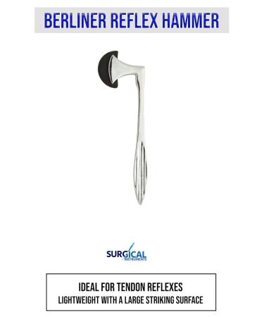 5-Piece Neuro Percussion Berliner Reflex & Taylor Buck Hammer Diagnostic Kit - Buy Online on GoSupps.com