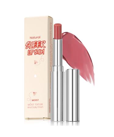 Honeynoir-Pink Honey Lipstick Moisturizing Lip Color Nourishing Lip Balm Honey Noir Lipstick Suitable for All Skin Tones Natural Lip Care Long-Lasting Moisturization Non-Sticky (Pink)