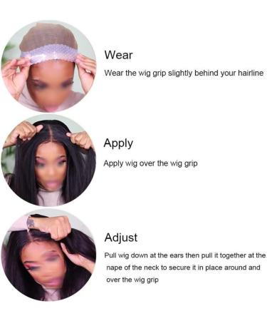 Akemaio Wig Fix Silicone Band | Comfortable Non-Slip Wig Grip Headband for Secure Styling | International Shipping - Buy Online on GoSupps.com