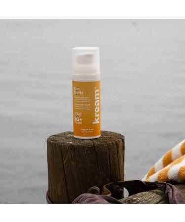 KREAM Sun Spritz Facial Sun Protector SPF50+ 50ml. - Buy Online on GoSupps.com