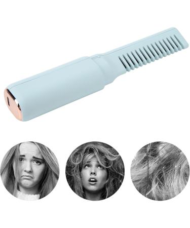 Portable Cordless Hair Straightener | Sky Blue Flat Iron for Less Frizz & Shinier Hair | Best Hair Styling Tool Online - Buy Online on GoSupps.com