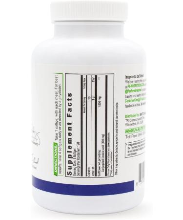 Performance Inspired CLA High Potency Weight Loss Softgels - 120 Count - Buy Online on GoSupps.com
