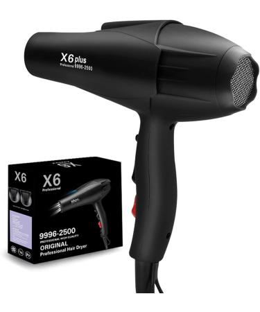 TIYETA 2000W Salon Stylist Hair Dryer Ionic Technology Prevents Frizz Powerful Motor for Fast Drying & Styling Concentrator Attachment Black 1 - Buy Online on GoSupps.com