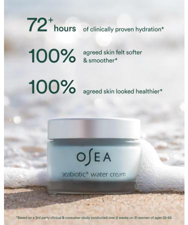 OSEA Seabiotic Water Cream - Hydrating and Nourishing Skincare Solution - Buy Online on GoSupps.com