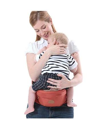 ThreeH Baby Hip Carrier Infant Waist Stool Seat Outdoor Toddler Support BC10 Red