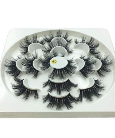 DAODER 20MM Dramatic Faux Mink False Eyelashes - 7 Pairs Wispy Long Lashes for Daily Makeup - Buy Online on GoSupps.com
