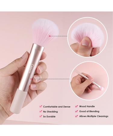 10-Piece Small Makeup Brush Set | Premium Synthetic Bristles for Blending Contouring & Highlighting | Ideal Travel & Personal Use - Buy Online on GoSupps.com