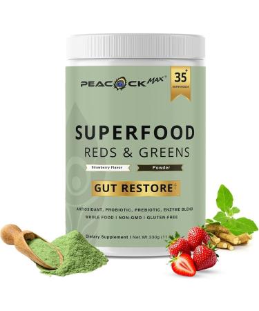 Peacock Max Beet + Reds & Greens Powder 11.64 oz and Beetroot Powder 10.59 oz Nitric Oxide Booster Digestive Health Immunity Antioxidants Vegan Non-GMO - Buy Online on GoSupps.com