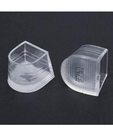 High Heel Protectors Heel Stoppers Covers Anti Slip Latin Stiletto Dancing Covers High Heel Silicone Protectors Shoe Care Kit 2.1*2.3*2.0*1.7cm - Buy Online on GoSupps.com
