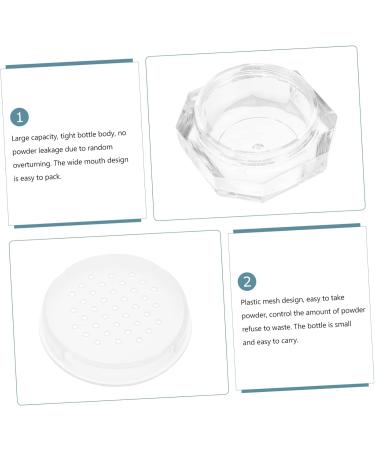 PLAFOPE 8 Pcs Powder Box Empty Powder Case Cosmetic Powder Containers Loose Powder Case Golden Cover Abs - Buy Online on GoSupps.com