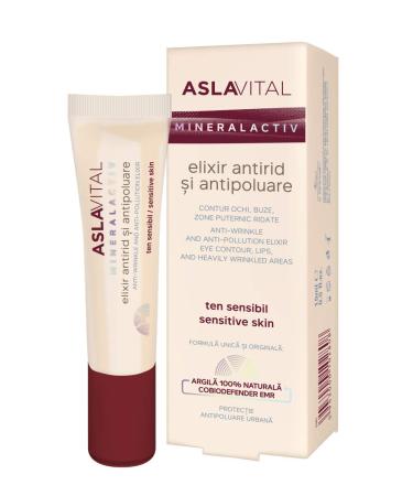 Cr me lixir Anti-Rides et Anti-Pollution Pour les Zones Fortement Rid es du Contour des Yeux et des L vres. 15ml