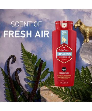 Old Spice Body Wash for Men Champion 709 ml (24 fl.oz) Fresh 709 ml (Pack of 1) - Buy Online on GoSupps.com