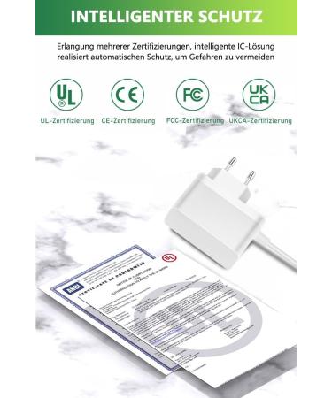 5V Baby Monitor Charger - Bouge Power Supply for BURNNOVE Camera | White Replacement Cable - Fast Global Shipping - Buy Online on GoSupps.com