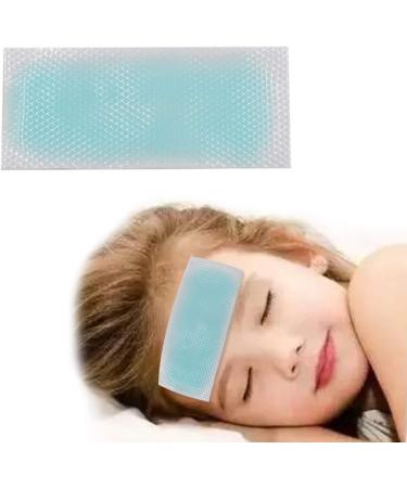 20 Sheets Fever Cooling Gel Patches - for Kids, Adults & Pets | Relieve Headache, Toothache & Fatigue - Effective Cooling Forehead Strips - Buy Online on GoSupps.com