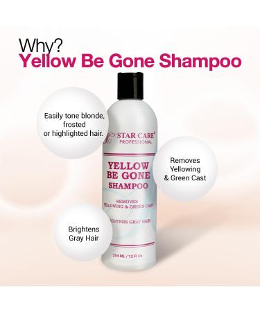 Yellow Be Gone 4oz Shampoo - 118ml for Brighter Hair | Ships Internationally - Buy Online on GoSupps.com