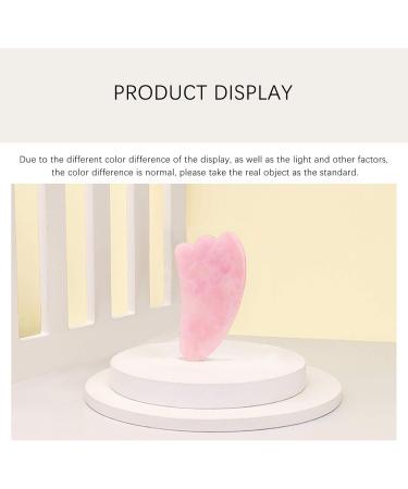 DEHKY Gua Sha Stone - Natural Green Quartz Face Massage Tool for Chin Nose Eyes Neck & Body - Buy Online on GoSupps.com