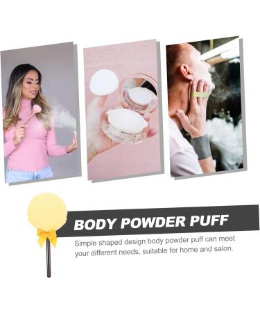 minkissy Powder Puff Body Powder Brush Face Body Sponge Lollipop Shape Makeup Puff Makeup Cleaner Foundation Makeup Puff Tools for Kids Kid Baby Cosmetic Super Soft Long Hair - Buy Online on GoSupps.com
