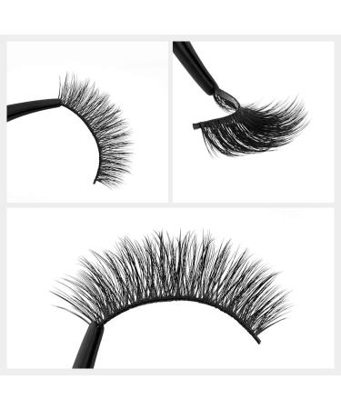 LASHVIEW 3D Faux Eyelashes - Natural Look Wispies, Soft & Reusable | 5 Pair Pack - Buy Online on GoSupps.com