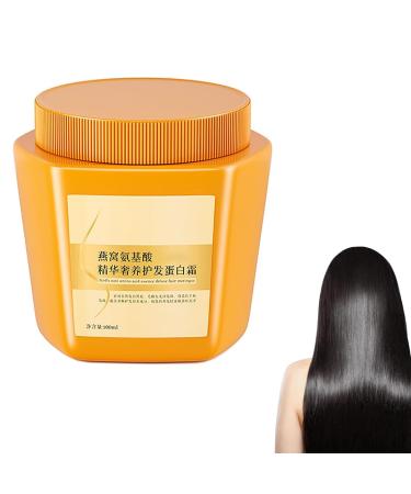 Amino Acid Essence Luxury Nourishing Hair Protein Cream Repairing Essence Hair Mask Amino Acid Moisturizing Repair Hair Care Conditioner 500ml