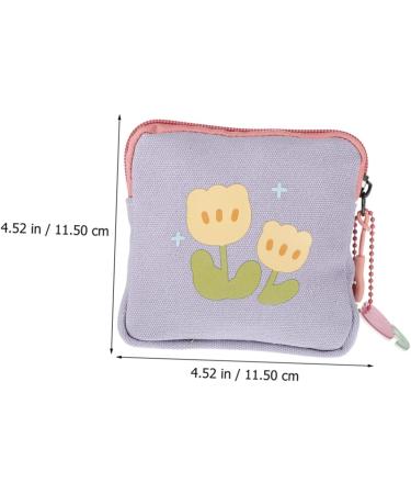 Healeved 8 STK Cotton Storage Bags for Women's Hygiene & Bandage Organizer - Multifunctional Tampon Holder & Money Exchange Tote - Color-Sorted 15.5x15.5cm - Perfect for Students & Bed Linen - Buy Online on GoSupps.com