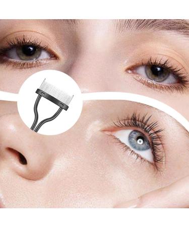 Stainless Steel Eyelashes With Eyelash Curler Make Up Comb Are Designed Mascara Eyelash Comb Eyebrow Brush Cosmetic Brushes Are Designed Mascara For Tools - Buy Online on GoSupps.com