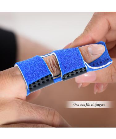 Buy Finger Support Strap | Finger Splint & Protective Sleeve for Optimal Finger Protection - International Shipping Available - Buy Online on GoSupps.com