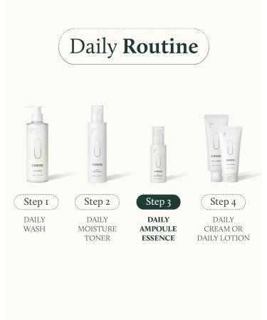 Daily Ampoule Essence - Calming & Hydrating Serum for Sensitive Skin | Peptides Ceramide & Hyaluronic Acid - Shop Internationally - Buy Online on GoSupps.com