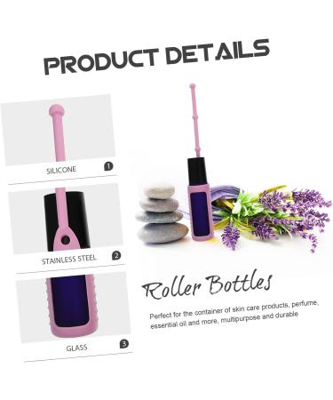Beaupretty 1 Set Roll Roller Bottle Travel Bottled Glass Holiday Necessities - Buy Online on GoSupps.com