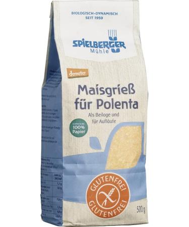 Polenta (corn semolina) gluten-free demeter 500 g (1 pack)
