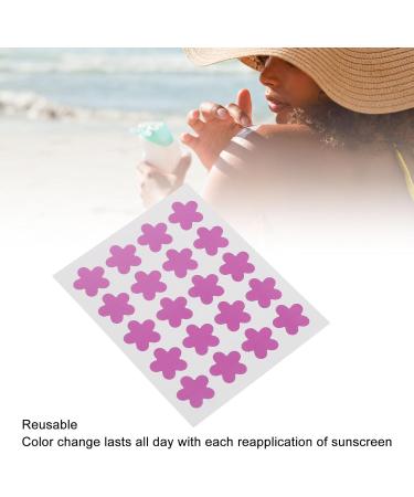 SENECESLI UV Stickers for Sunscreen UV Detection Stickers for Sunscreen for Preventing Sunburn for Kids Adults Know When to Reapply Sunscreen Color Changing Reusable Sunblock Patches 120 - Buy Online on GoSupps.com