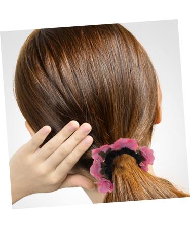 Beavorty 1pc hair wraps for women Hair Ties Scrunchy elastic hair ties elastic Hair Bands Ponytail girls thick hair Ponytail Holders flower hair ties fixed rope vacation the flowers - Buy Online on GoSupps.com