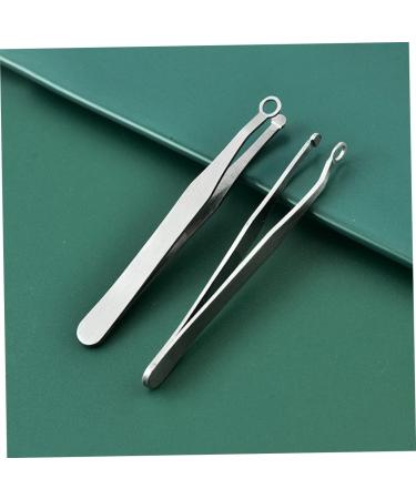 NOLITOY Precision Hair & Eyebrow Grooming Tool Set for Men - Stainless Steel Round Nose Scissors Trimmers & Tweezers - International Shipping Available - Buy Online on GoSupps.com
