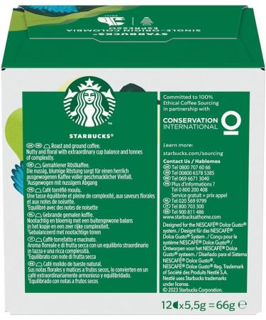 Nescafe Dolce Gusto Starbucks Colombia Espresso 12 Boissons - Buy Online on GoSupps.com