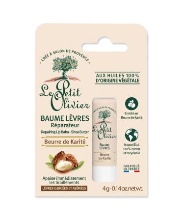 Le petit olivier - lip balm repaired - shea butter - repaired & calmed down - cracked and damaged lips - oils from 100% vegetable origin - 4 g 4 g (lot de 1) Karit