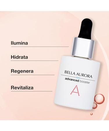 BELLA AURORA Advanced Booster Aha 30 ml antiblemish serum with peeling effect peeling and antispot facial treatment uniforms skin tone - Buy Online on GoSupps.com