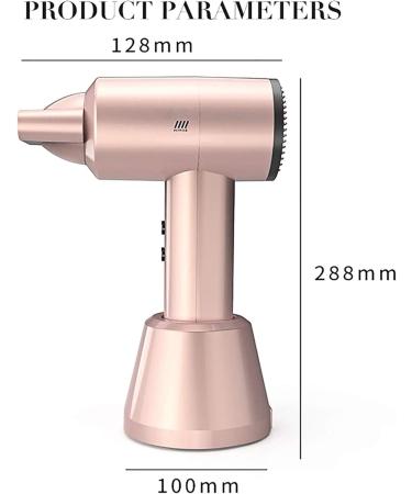 Portable Cordless Hair Dryer Hand-held Wireless Hair Dryer Rechargeable Blow Dryer for Blowing Hair Painting Drying Gold - Buy Online on GoSupps.com