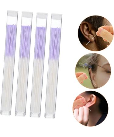 Gleavi Ear Piercing Cleaning Line - 12 Boxes Ear Cleaners & Accessories | Portable Ear Cleaning Tool - Purple Perforation Supplies - Buy Online on GoSupps.com