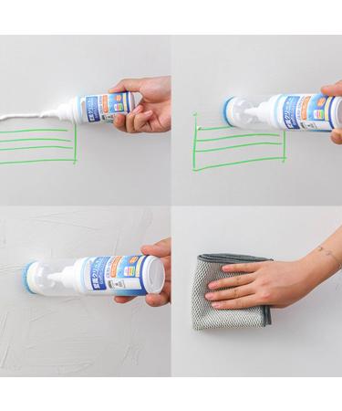 Graffiti Remover Odorless Graffiti Spray Paint Remover with Sponge Brush Wall Graffiti Cleaner Easily Cover Up Graffiti & Stains for Wall Glass Floor Single Attribute - Buy Online on GoSupps.com