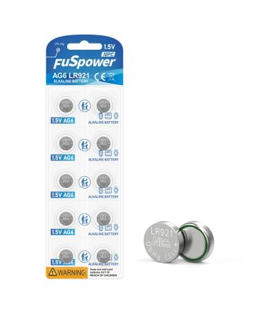 SR920sw Battery AG6 LR921 371 370 LR69 171 920 1.5V Alkaline Watch Batteries Button Cell for Watch Light Calculators 10pcs