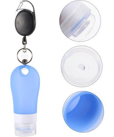Beavorty 1 aboard buckle bottling travel lotion container Silicone Hand Cleaner Holder travel toiletries containers plastic to go containers silicone container mini Silica gel empty bottle - Buy Online on GoSupps.com