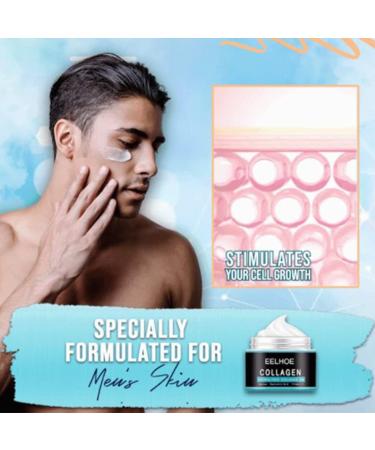 TTNC EELHOE Collagen Men's Anti-Aging Wrinkle Cream 50g - Skin Firming & Moisturizing Lotion for Men - 2PCS - Buy Online on GoSupps.com