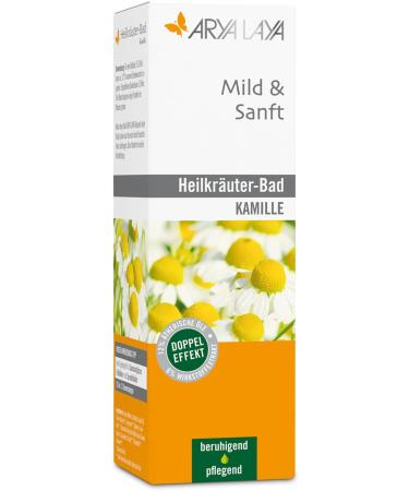 ARYA LAYA Medicinal Herb Bath - Chamomile Extract Vegan Wellness Care 200 ml - Mild & Gentle Home Spa Experience - Buy Online on GoSupps.com