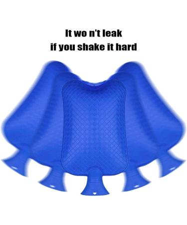 3 Liter Large Hot Water Bottle - No Leak Classic PVC with Fabric Cover - Easy to Use - Purple - Buy Online on GoSupps.com