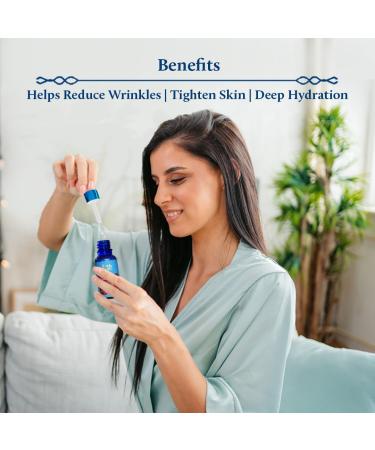 Blue Nectar Manjistha Vitamin C Face Serum - Anti-Aging & Skin Firming | Plant-Based Formula with 13 Herbs for Glowing Skin (1 Fl Oz - Buy Online on GoSupps.com