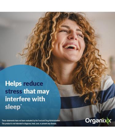 Organixx Clean Sleep 3D Melatonin Free Sleep Supplement with L Theanine GABA and Peptides to Promote Relaxation and Sleep Support Vegan Formula Dairy Soy & Gluten Free Non GMO 30 Capsules - Buy Online on GoSupps.com