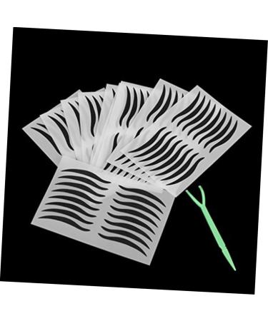 Angoily 240 Pairs Eyeline Tape Adhesive Double Sided Tape Invisible Tape Black Eyeliner Pencils Black Eyelid Tape Makeup Tape Temporary Eye Liner Double Eyelid Sticker - Buy Online on GoSupps.com