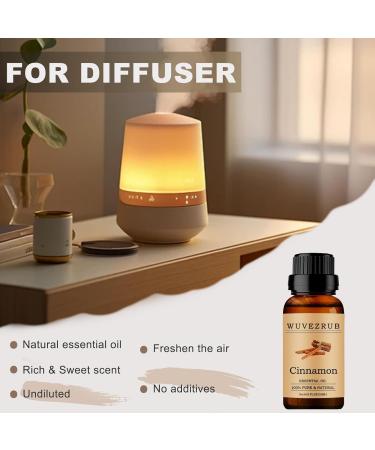 100% Pure and Natural Cinnamon Essential Oil - 10ML Aromatherapy Diffuser - 0.33 Fl Oz Cinnamon 0.33 Fl Oz (Pack of 1) - Buy Online on GoSupps.com