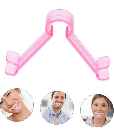 NOLITOY Lip Muscle Trainer Mouth Trainer Mouth Muscle Massager Slimming Exerciser Lips Trainer Mouth Muscle Exerciser Lips Exerciser Mouth Mouth Muscle Tightener 9.30X7.70X1.50CM Pink - Buy Online on GoSupps.com