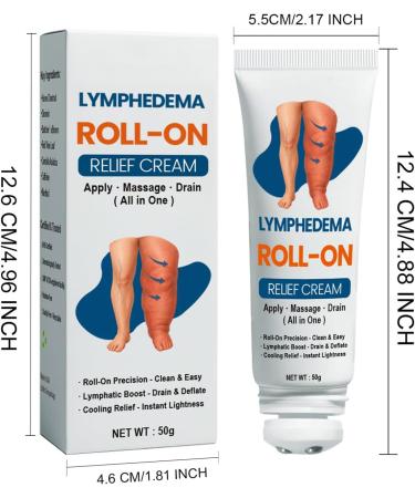 Relaxing Leg Cream 50g Calf Calf Lotion with Ball Applicator - Natural Calf Cream Soothing for Legs Skin Types Travel Home Family Women Friends - Buy Online on GoSupps.com