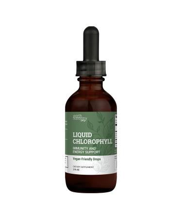 Organic Chlorophyll Liquid Drops for Immune System Support and Energy Boost - Peppermint Flavor Liquid Chlorophyll Helps As Natural Internal Deodorant - Vegan Detox Cleanse - 1 ml (50 mg) - Buy Online on GoSupps.com